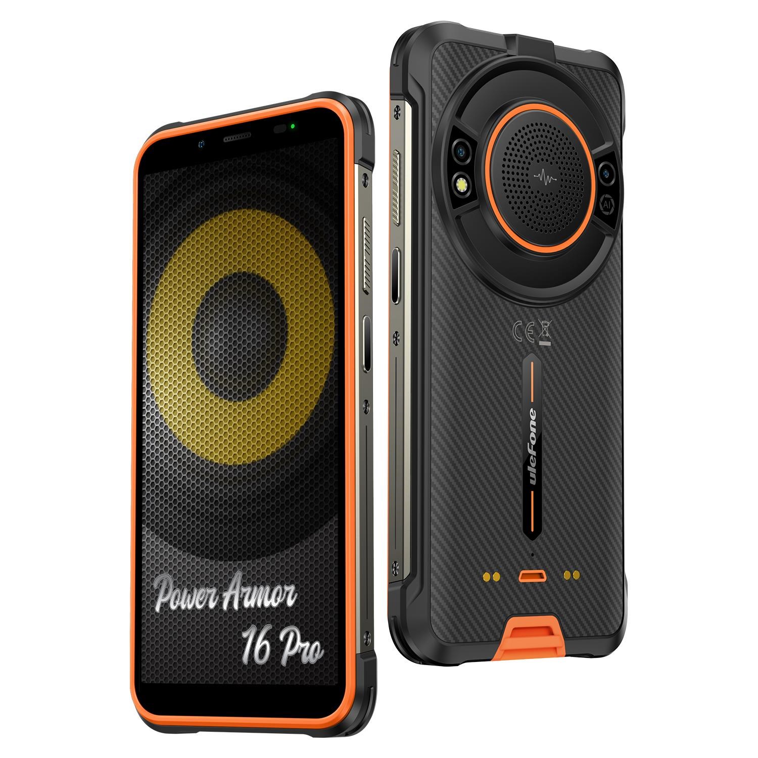 Ulefone Power Armor 16 Pro 4GB/64GB oranžová