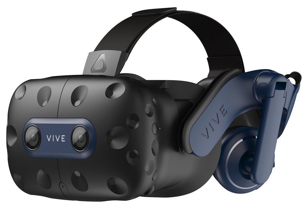 Brýle pro virtuální realitu HTC Vive Pro 2 HMD, 2x 5K rozlišení, 120Hz, FOV 120°, černá/modrá