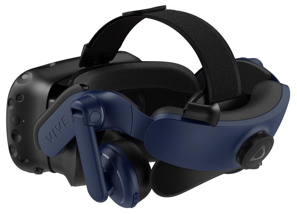 Brýle pro virtuální realitu HTC Vive Pro 2 Full kit, 2x 5K rozlišení, 120Hz, FOV 120°, černá/modrá