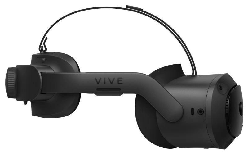 Brýle pro virtuální realitu HTC Vive Focus Vision, 5K rozlišení, 90Hz, repro, Wi-Fi, Bluetooth, USB-C, černá