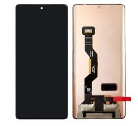 LCD display + dotyková deska + přední kryt pro Motorola Edge 50 Neo, latte (Service Pack)