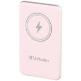 Verbatim Charge 'n' Go, magnetická, 5000 mAh, USB-C, růžová