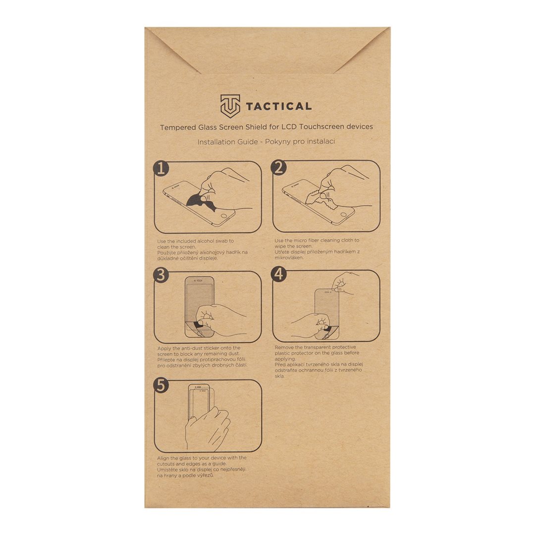 Ochranné tvrzené sklo Tactical Glass Shield 5D pro Google Pixel 9/9 Pro, černá