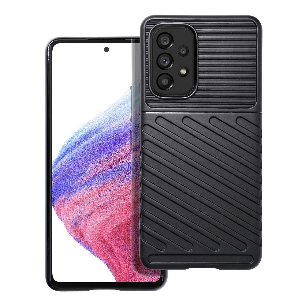 Ochranný kryt THUNDER pro Samsung Galaxy A56 5G, černá
