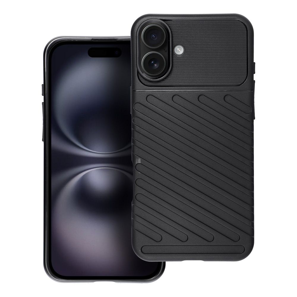 THUNDER case for IPHONE 16 Plus black