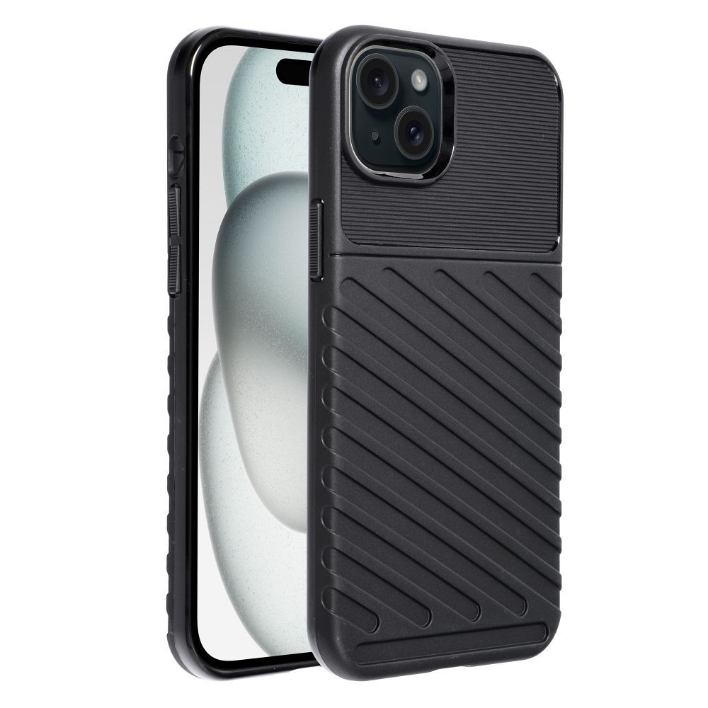 THUNDER case for IPHONE 15 Plus black