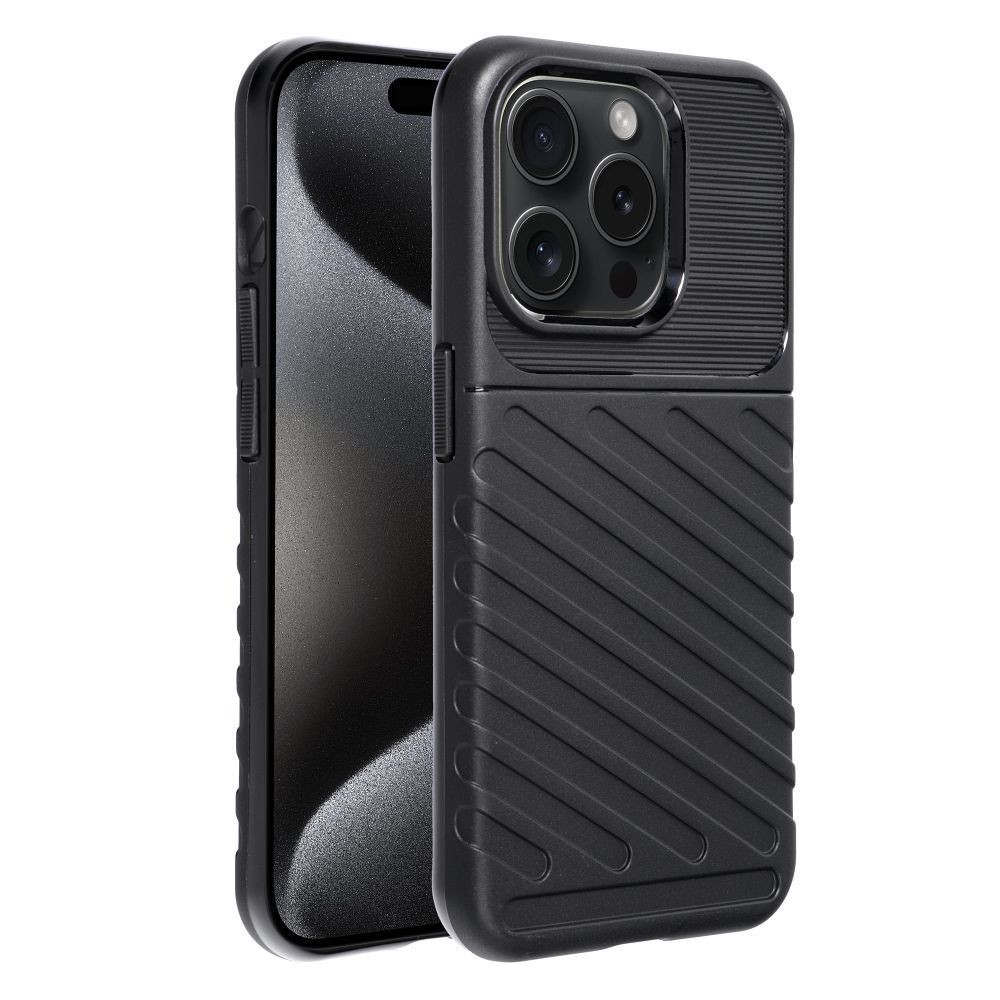 THUNDER case for IPHONE 15 Pro black