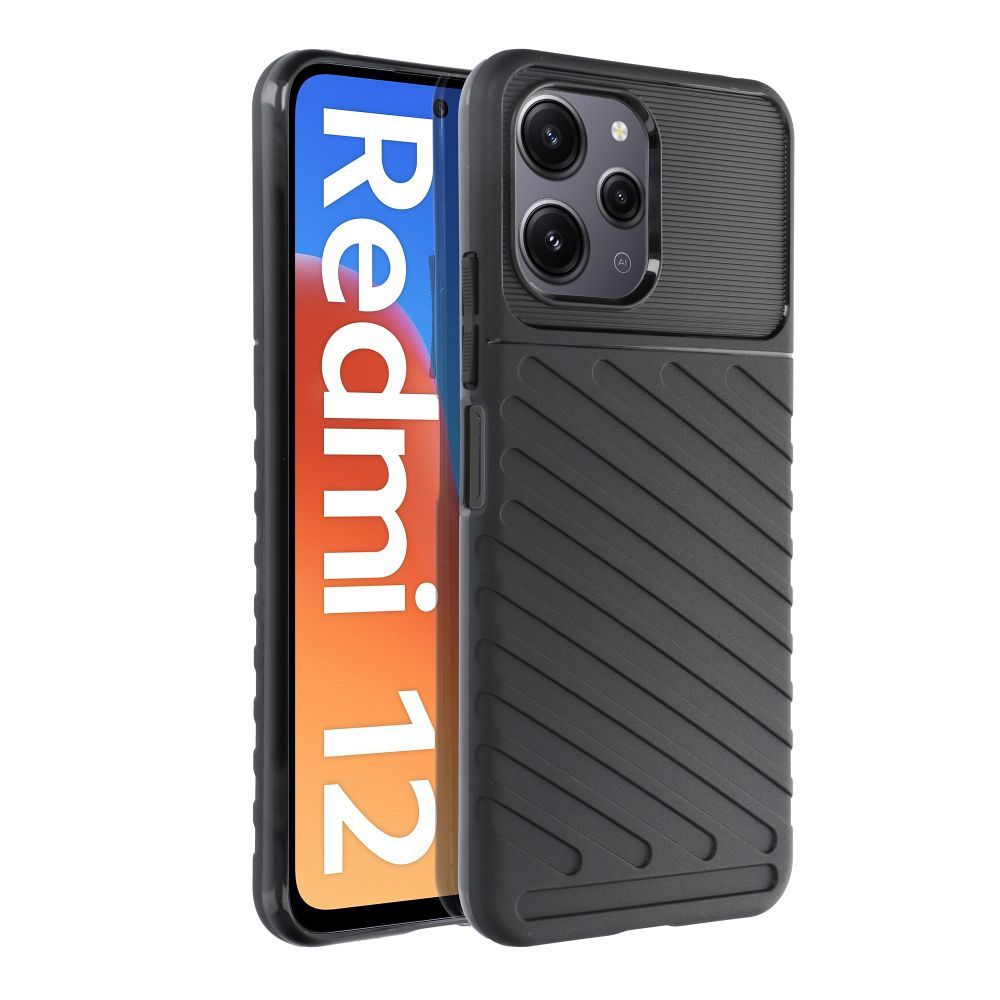 THUNDER case for XIAOMI Redmi 12 4GC black