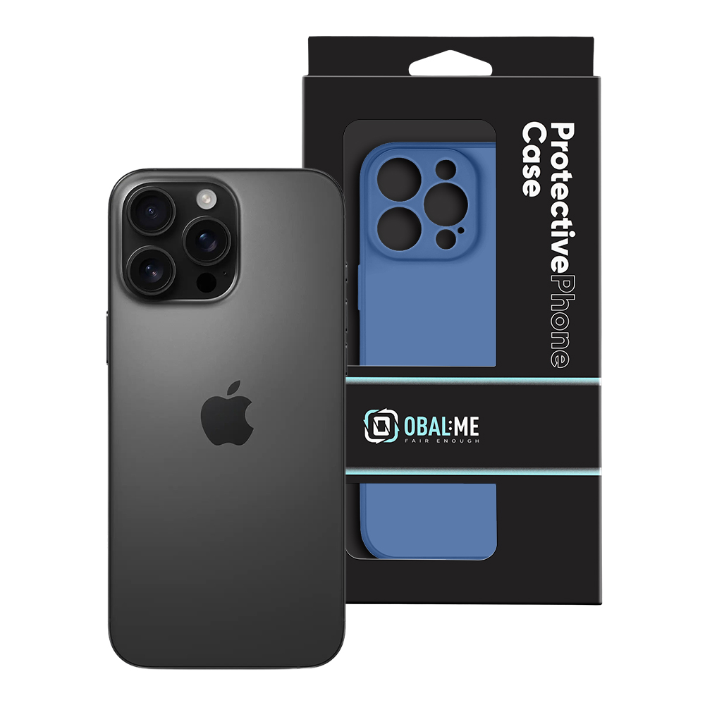 OBAL:ME Matte TPU Kryt pro Apple iPhone 16 Pro Max Dark Blue