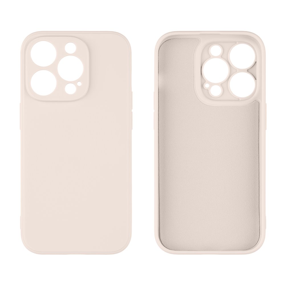 OBAL:ME Matte TPU Kryt pro Apple iPhone 14 Pro Beige