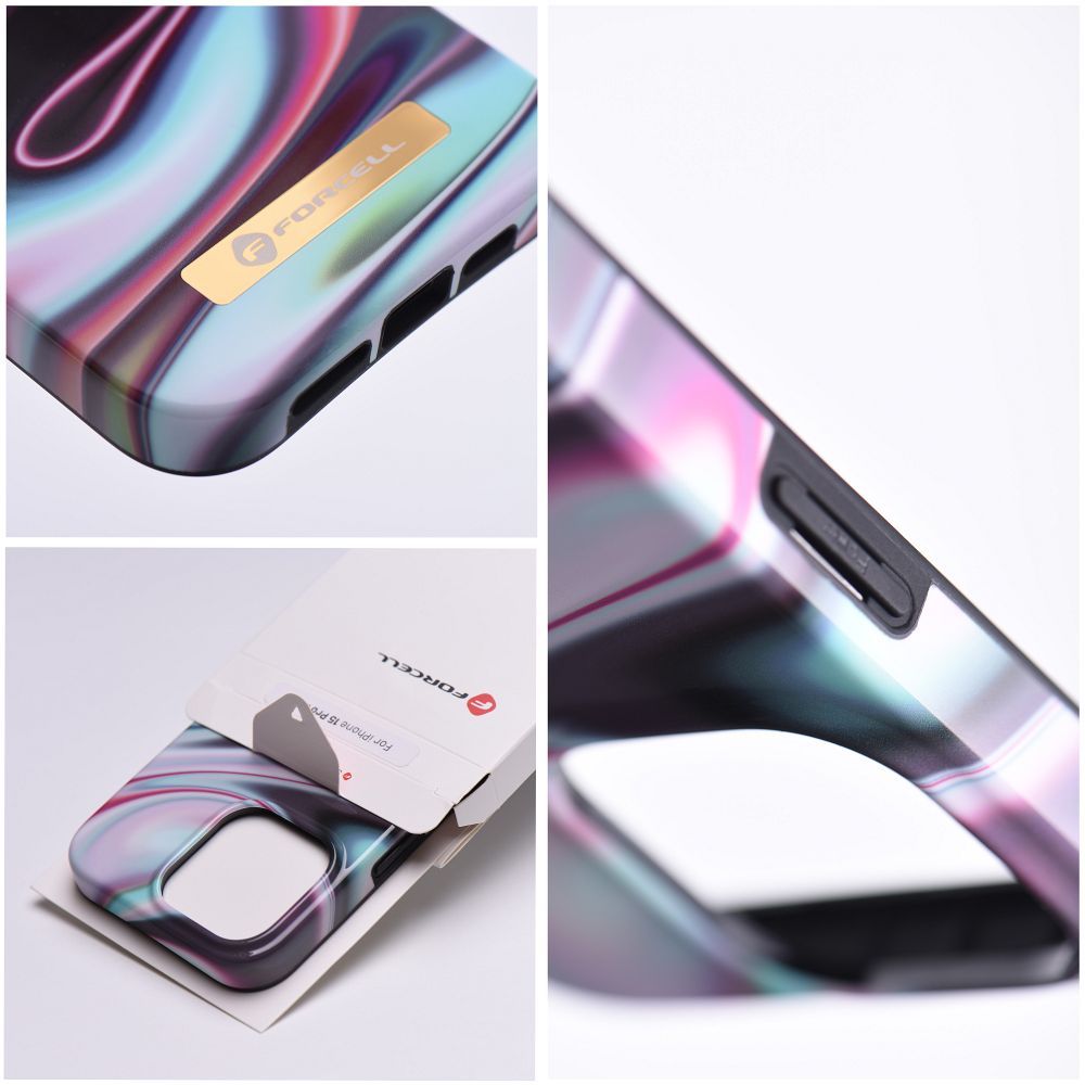 FORCELL F-PROTECT Mirage case compatible with MagSafe for IPHONE 15 Plus glow