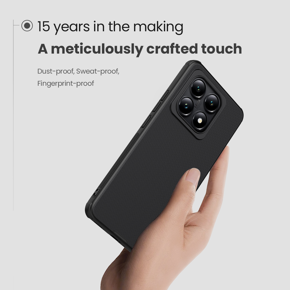 Nillkin Super Frosted PRO Magnetic Zadní Kryt pro Xiaomi 14T Black