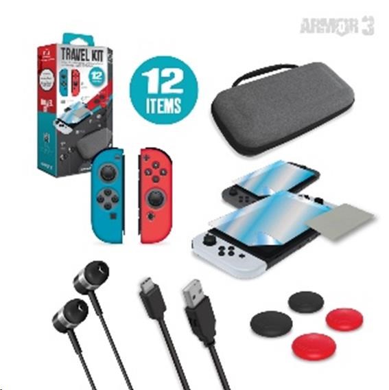 Travel Kit Armor3 Nintendo Switch/OLED