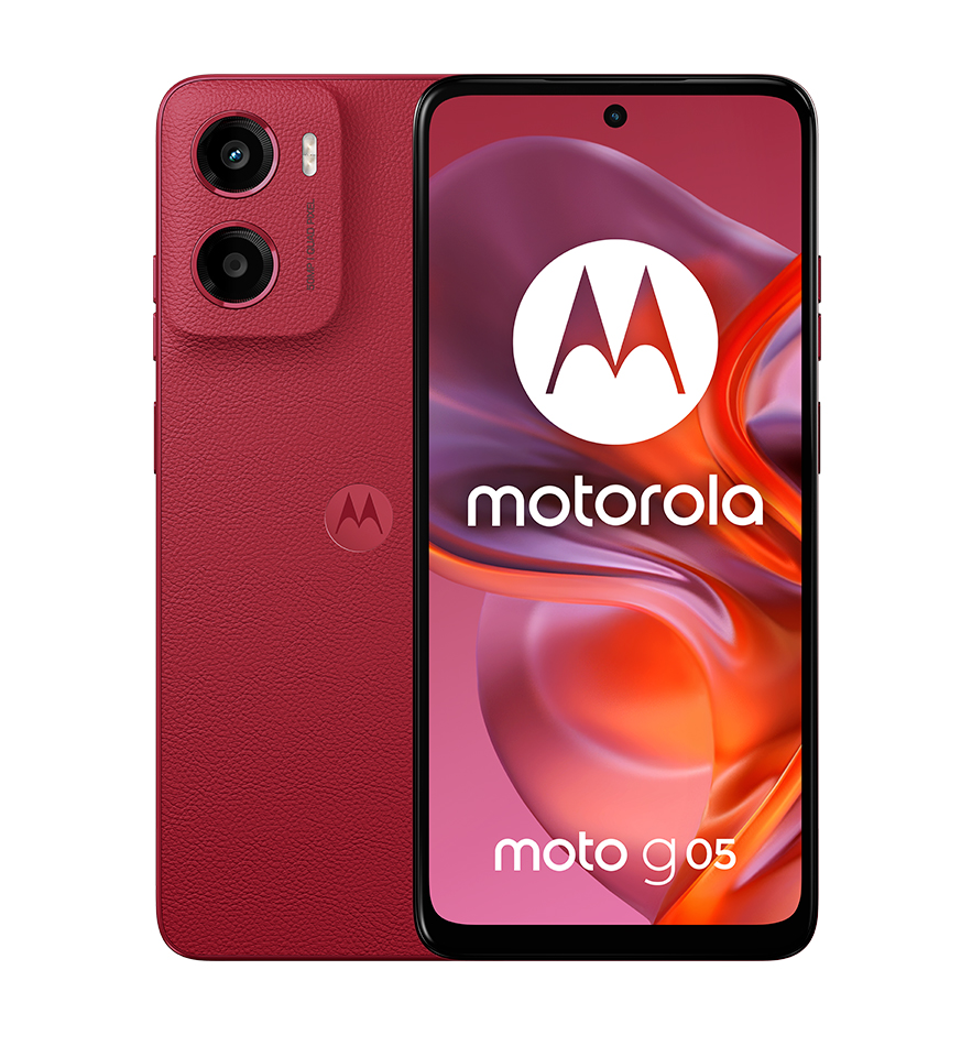 Motorola Moto G05 8GB/256GB Plum Red (Vegan Leather)