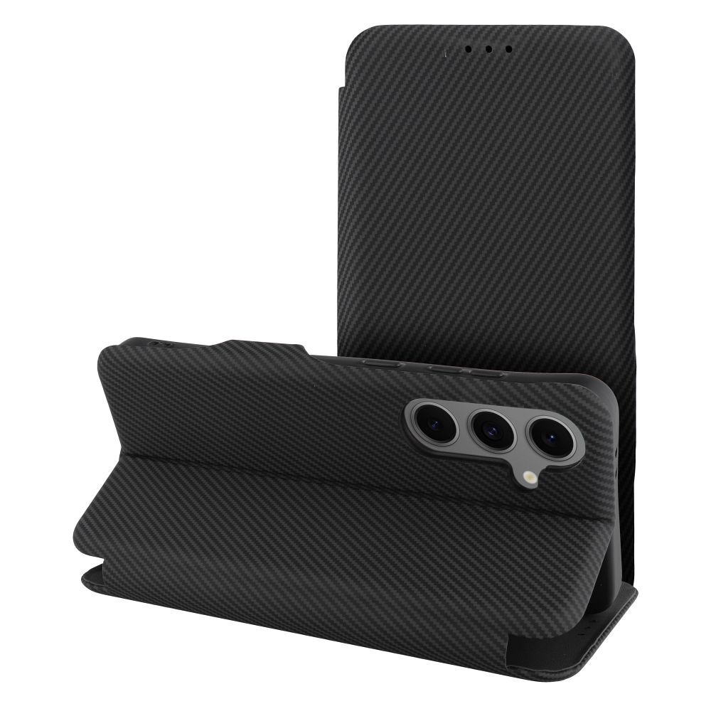 FOLIO Side Magnet book case compatible with S-PEN for SAMSUNG S24 ULTRA black