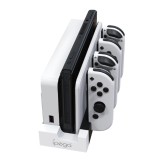 iPega 9186 Charger Dock pro N-Switch a Joy-con White/Black