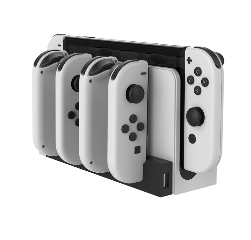 iPega 9186 Charger Dock pro N-Switch a Joy-con White/Black