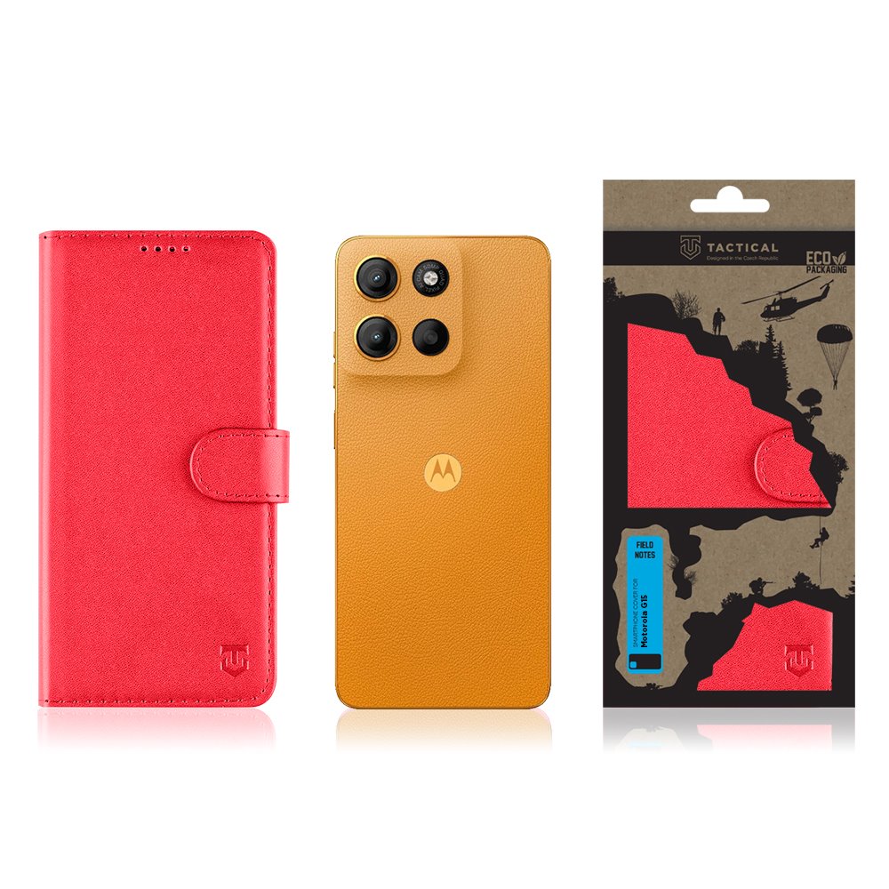 Tactical Field Notes pro Motorola G15 Red