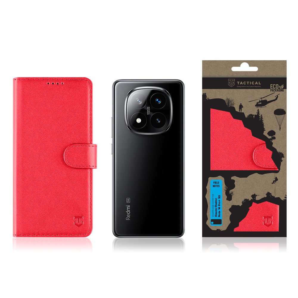 Tactical Field Notes pro Xiaomi Redmi Note 14 Pro+ 5G Red