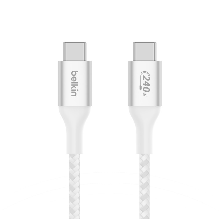 Belkin Boost charge USB-C / USB-C 240W, 1m, bílá