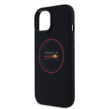 Red Bull PU Leather Red Ring MagSafe Zadní Kryt pro iPhone 13 Navy