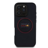 Red Bull PU Leather Red Ring MagSafe Zadní Kryt pro iPhone 16 Pro Max Navy