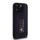 Red Bull Silicone Vertical Logo MagSafe Zadní Kryt pro iPhone 16 Pro Navy