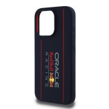 Red Bull Silicone Vertical Logo MagSafe Zadní Kryt pro iPhone 16 Pro Navy