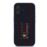 Red Bull Silicone Vertical Logo MagSafe Zadní Kryt pro iPhone 16 Navy