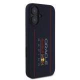 Red Bull Silicone Vertical Logo MagSafe Zadní Kryt pro iPhone 16 Navy