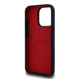 Red Bull Silicone Vertical Logo MagSafe Zadní Kryt pro iPhone 15 Pro Max Navy