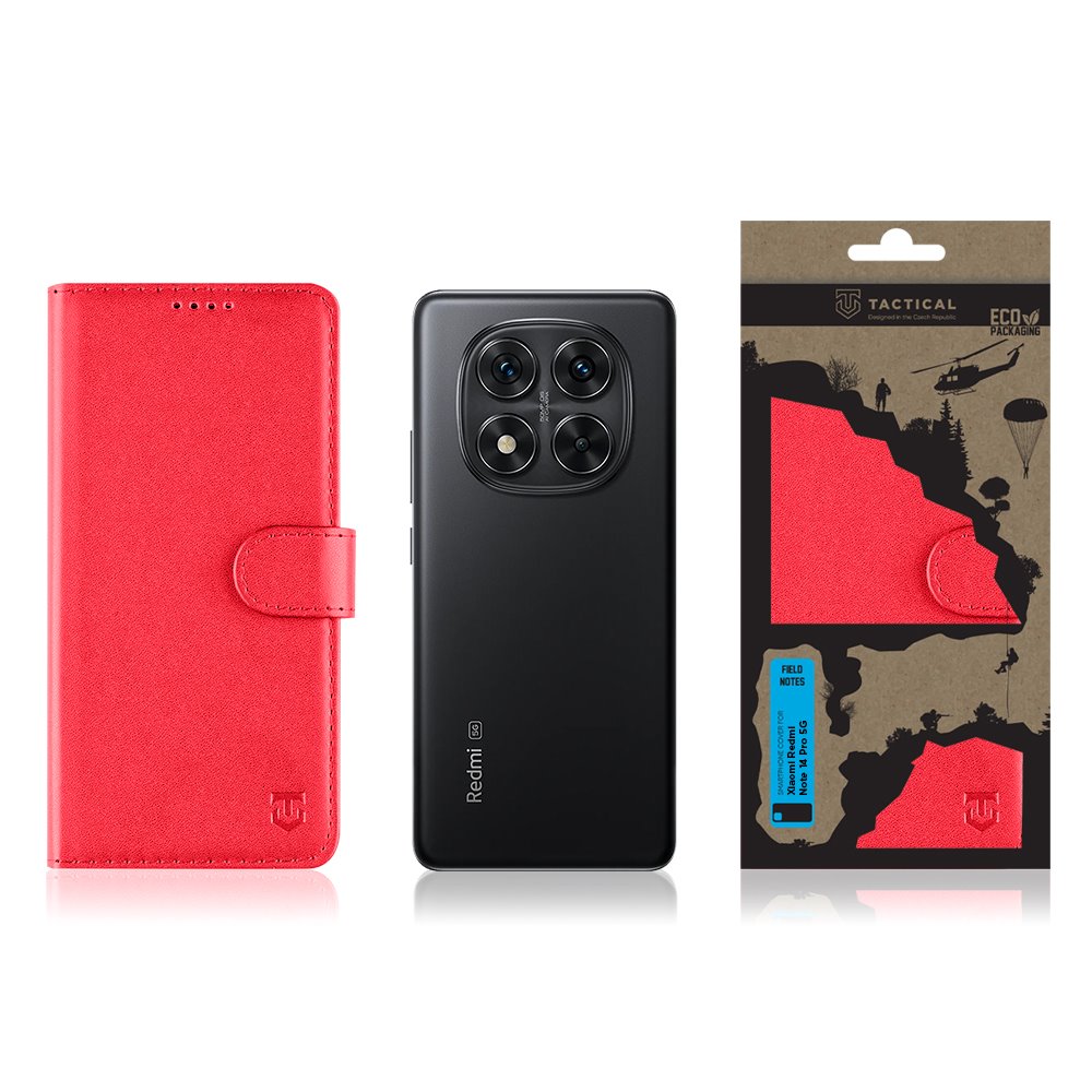 Tactical Field Notes pro Xiaomi Redmi Note 14 Pro 5G Red