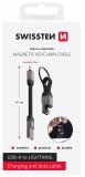 Magnetický Swissten Keychain kabel USB-A /Lightning  9,7 cm