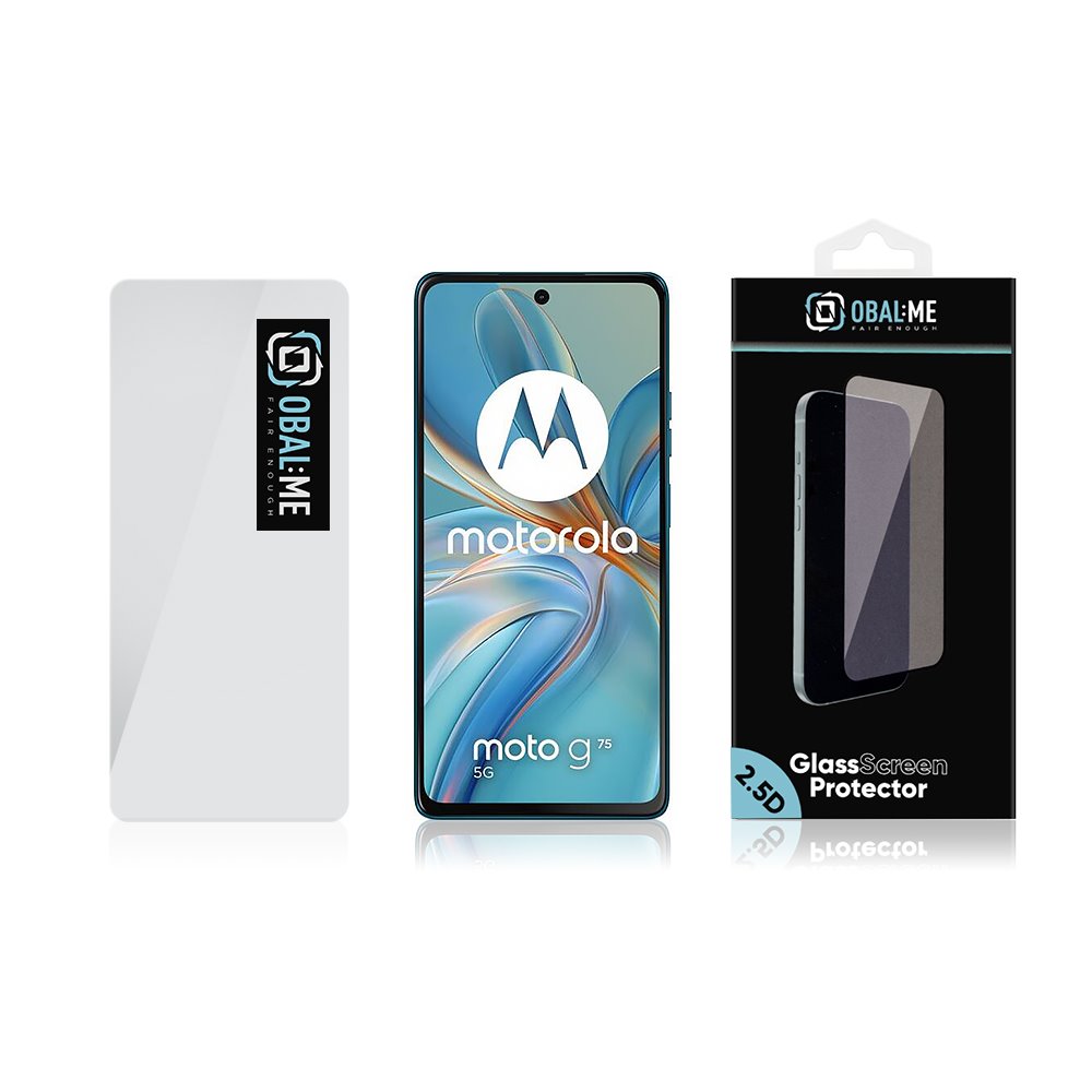 OBAL:ME 2.5D Tvrzené Sklo pro Motorola G75 Clear