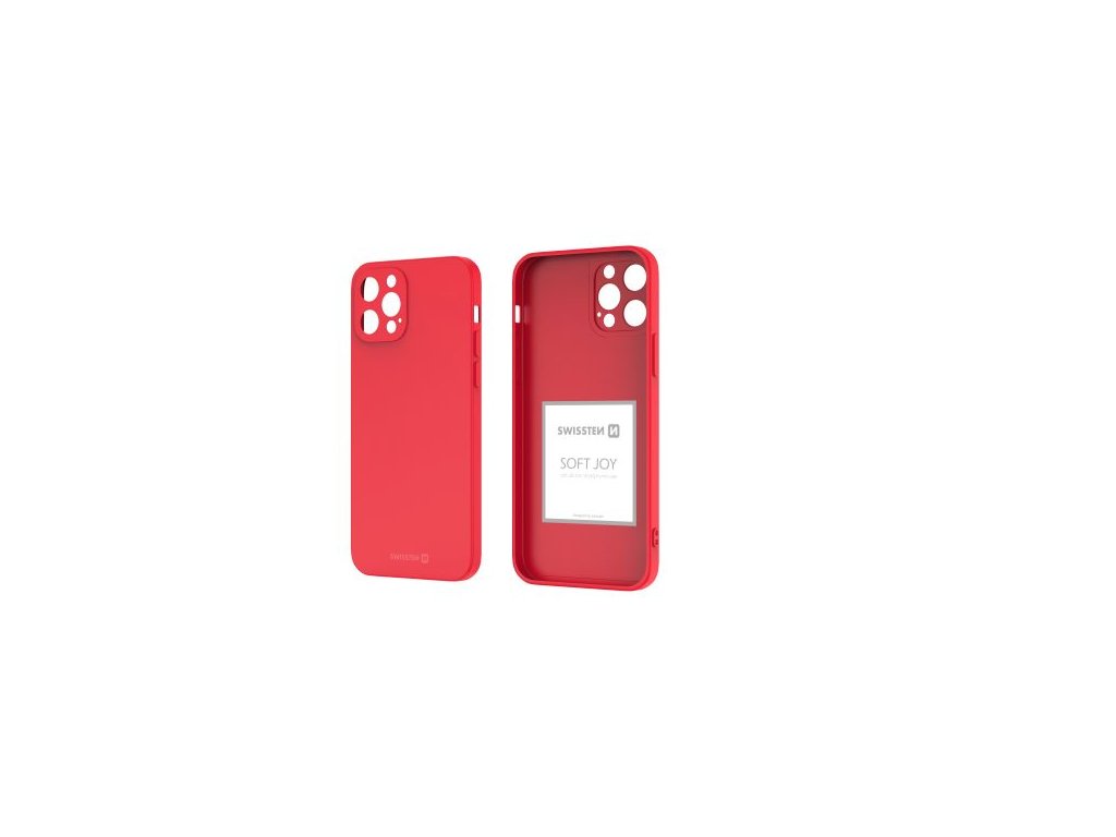 Zadní kryt Swissten Soft Joy pro Samsung Galaxy S24, červená