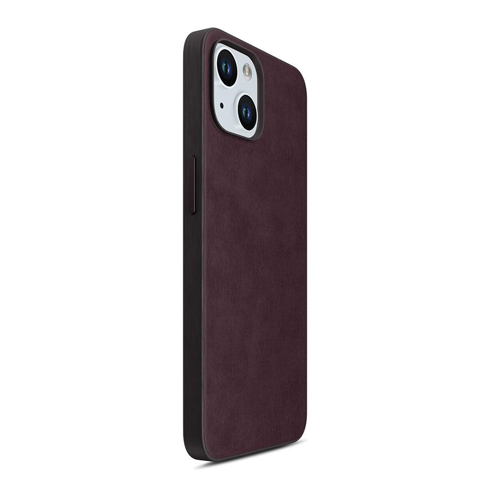 Zadní ochranný kryt 3mk HARDY MagFabric Case pro Apple iPhone 15, mulberry