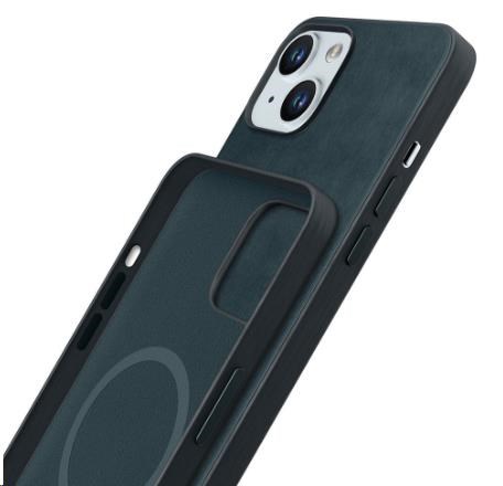 Zadní ochranný kryt 3mk HARDY MagFabric Case pro Apple iPhone 15, mulberry