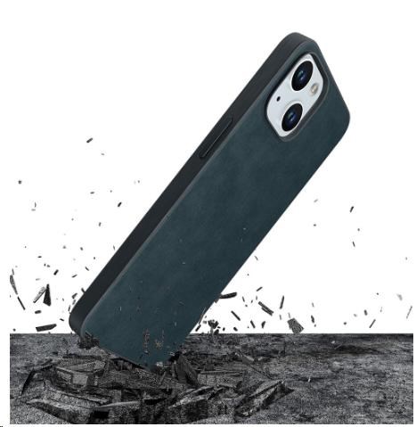 Zadní ochranný kryt 3mk HARDY MagFabric Case pro Apple iPhone 15, evergreen