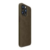 Zadní ochranný kryt 3mk HARDY MagFabric Case pro Apple iPhone 15, taupe