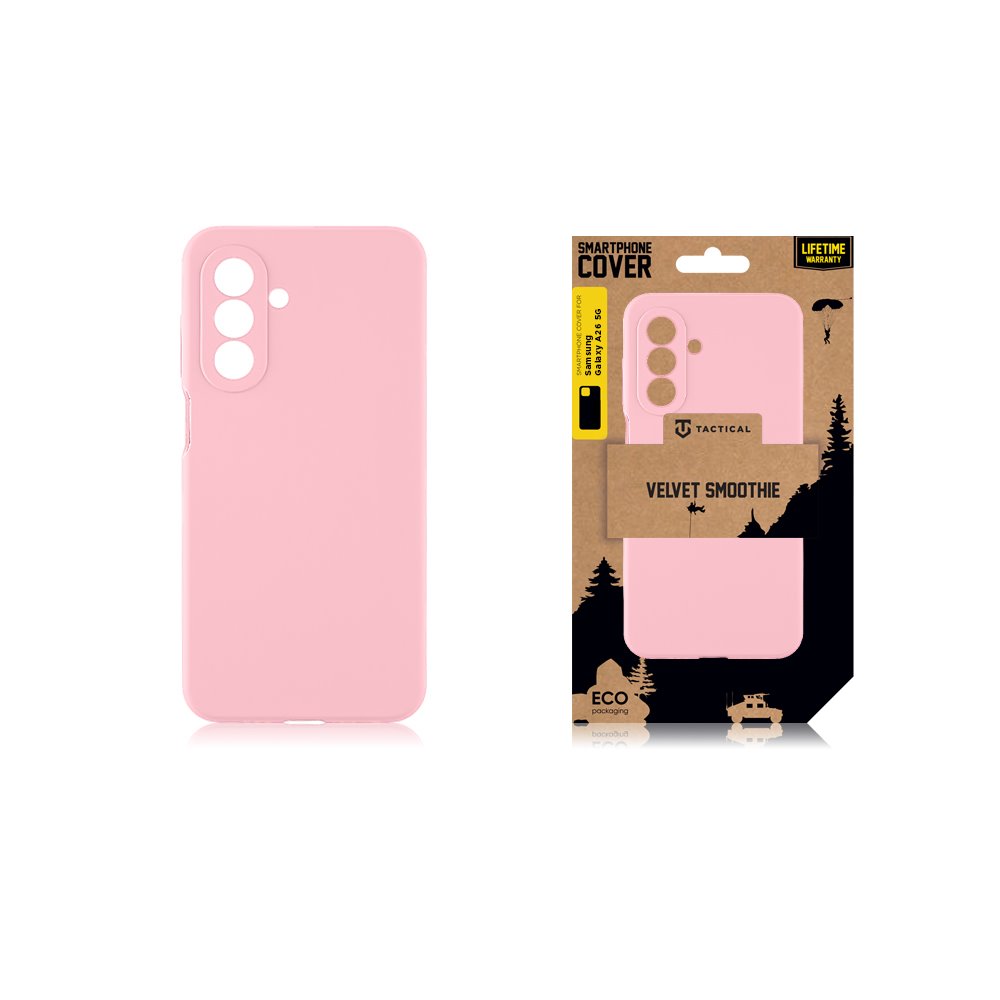 Tactical Velvet Smoothie Kryt pro Samsung Galaxy A26 5G Pink Panther