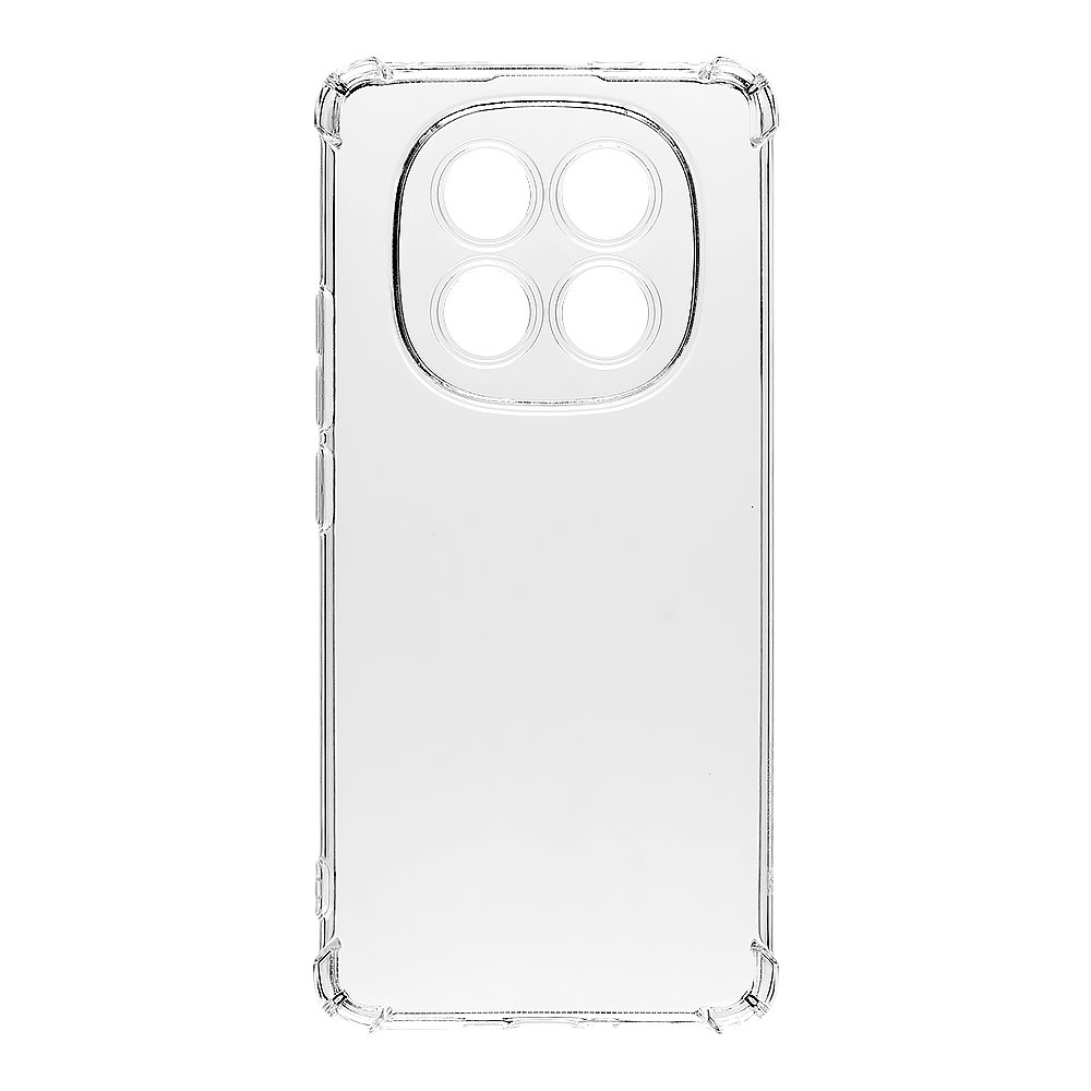 Tactical TPU Plyo Kryt pro Xiaomi Redmi Note 14 Pro+ 5G Transparent