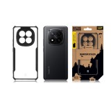 Tactical Quantum Stealth Kryt pro Xiaomi Redmi Note 14 Pro+ 5G Clear/Black