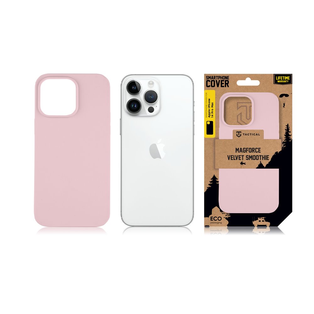 Zadní kryt Tactical MagForce Velvet Smoothie pro Apple iPhone SE4, pink panther