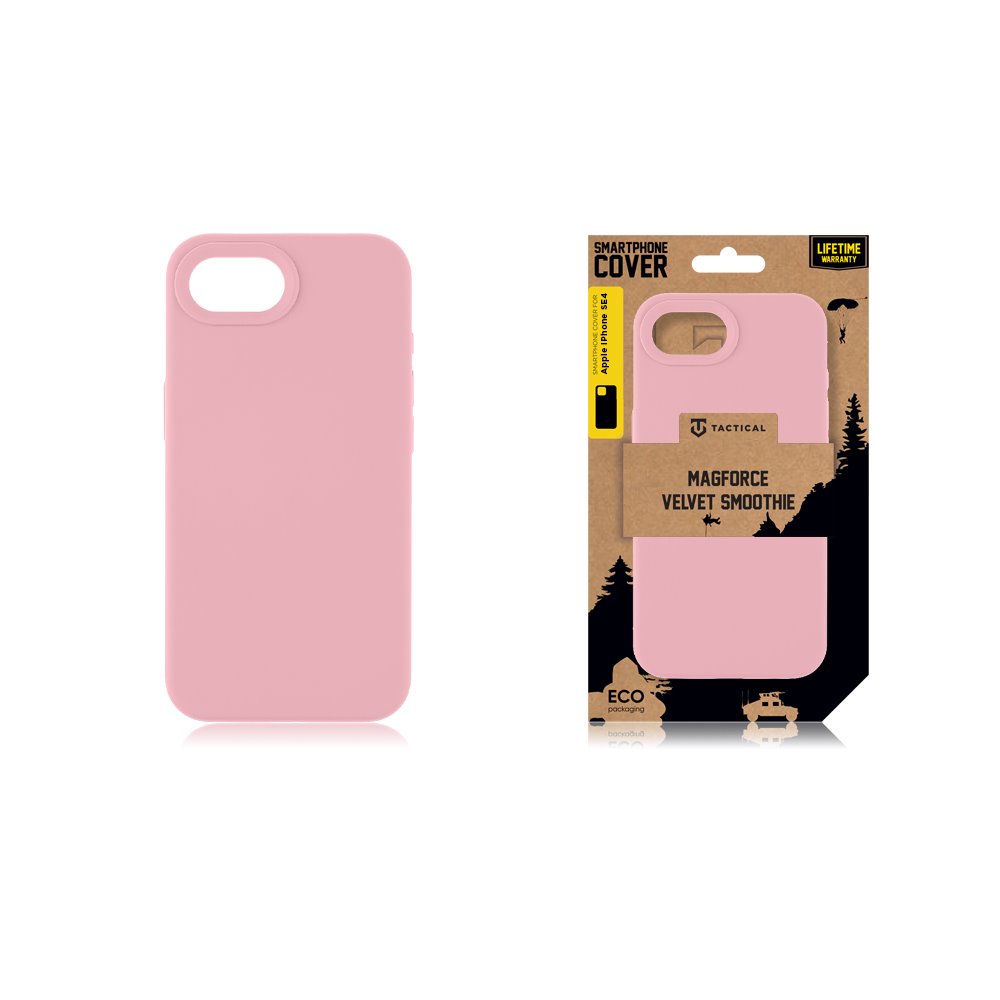 Tactical MagForce Velvet Smoothie Kryt pro Apple iPhone SE4 Pink Panther