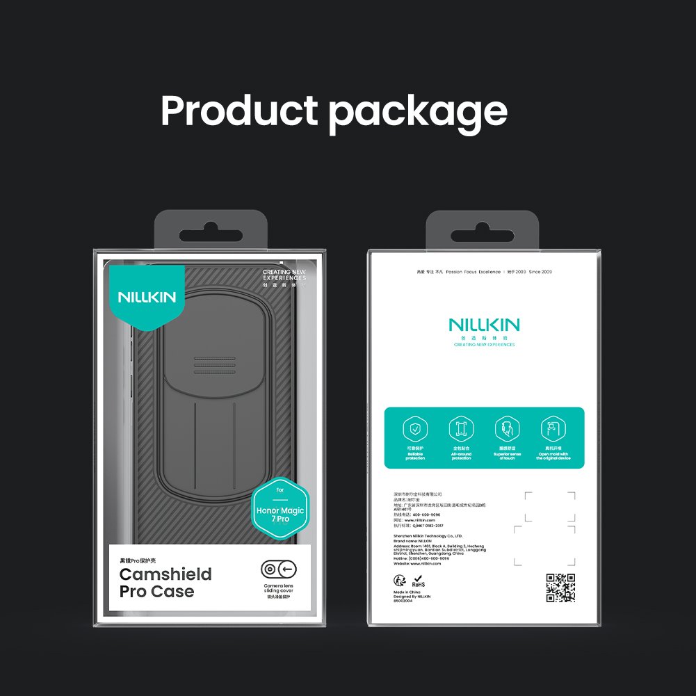 Nillkin CamShield PRO Zadní Kryt pro Honor Magic7 Pro Black
