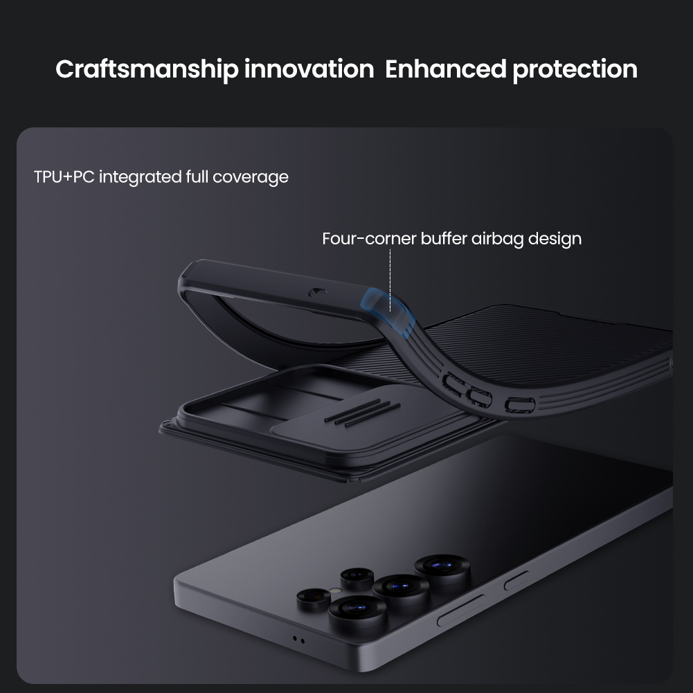 Nillkin CamShield PRO Zadní Kryt pro Samsung Galaxy S25 Ultra Black