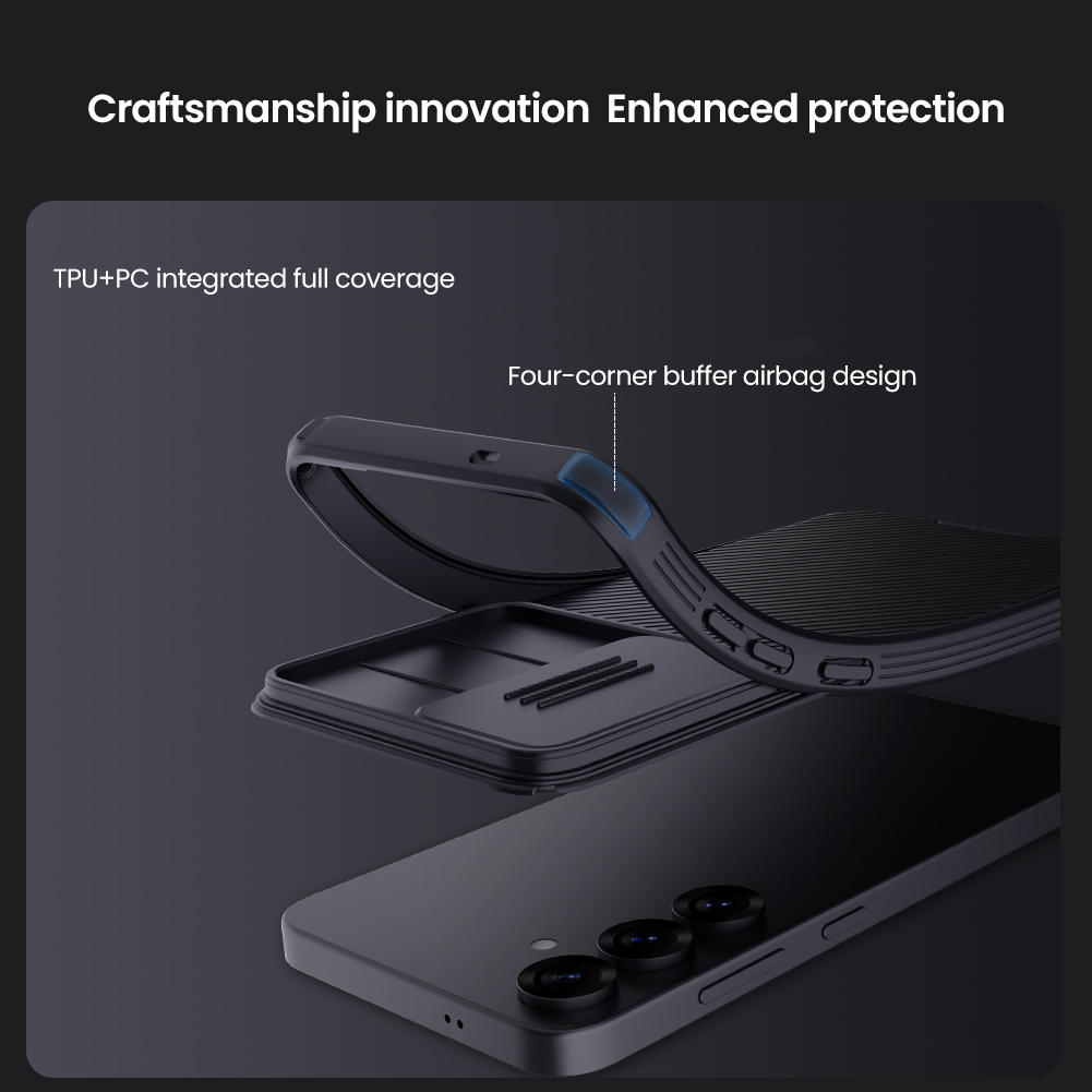 Nillkin CamShield PRO Magnetic Zadní Kryt pro Samsung Galaxy S25 Black