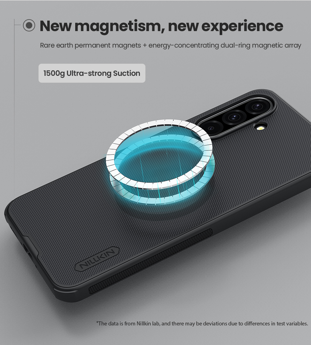 Nillkin Super Frosted PRO Magnetic Zadní Kryt pro Samsung Galaxy A36 5G Black