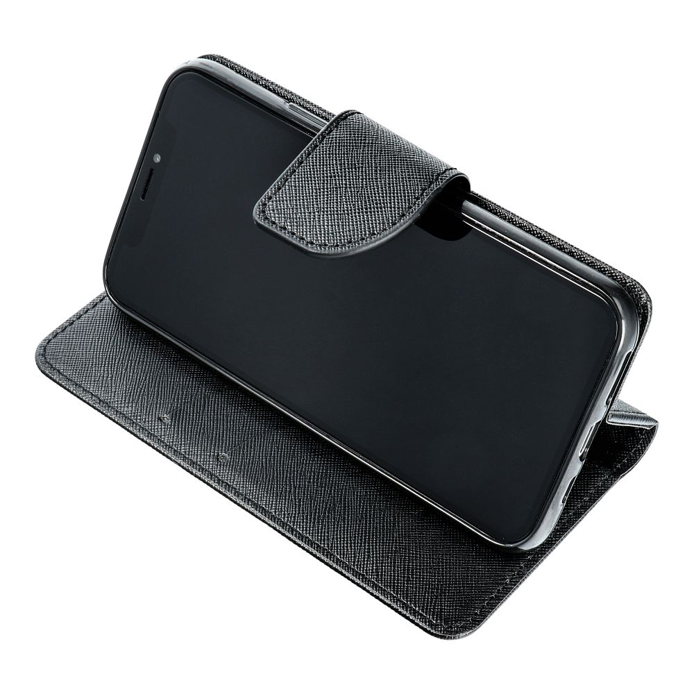 Flipové pouzdro Fancy Book pro Samsung Galaxy A36, černá (obrázek 4)