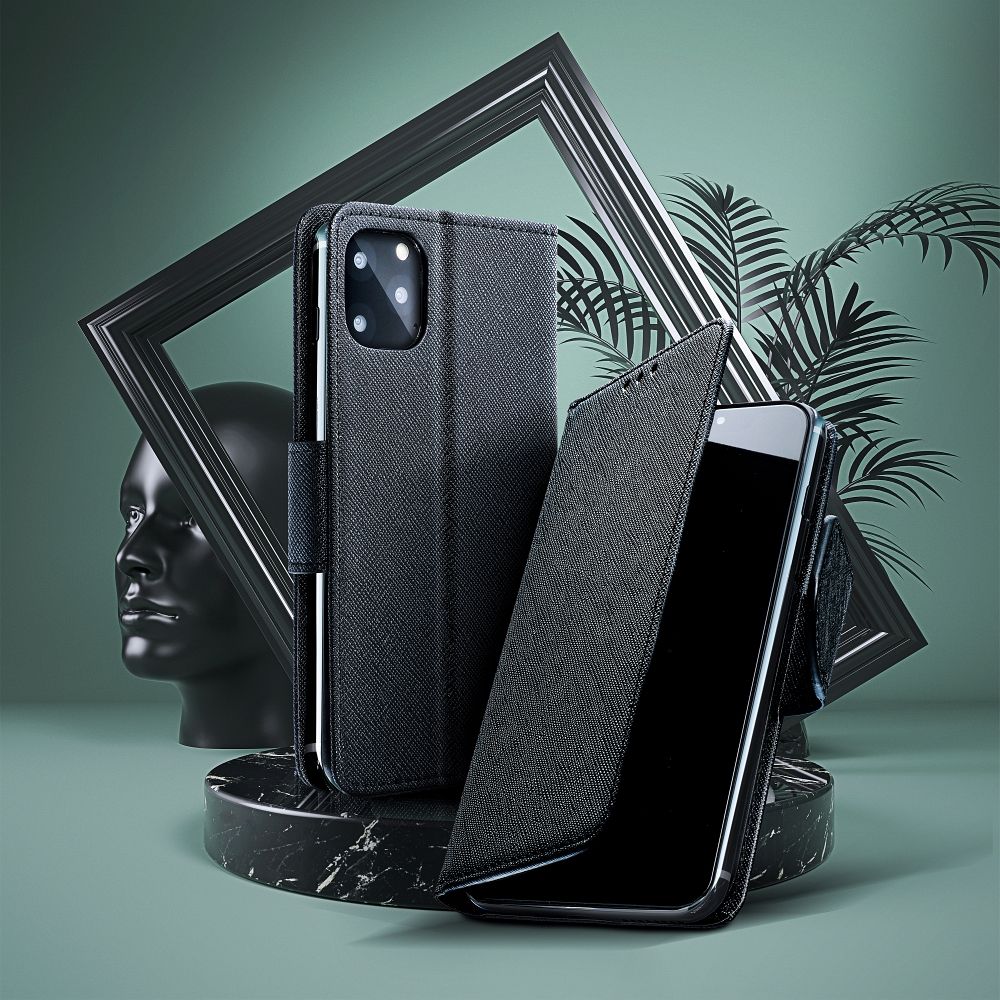 Flipové pouzdro Fancy Book pro Samsung Galaxy A36, černá (obrázek 9)